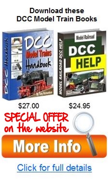DCC model trains books